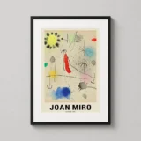 Joan Miró Untitled 1964 Modern Abstract Expressionist Art Print