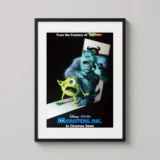 Monsters Inc Mike and Sulley 2001 Movie Poster