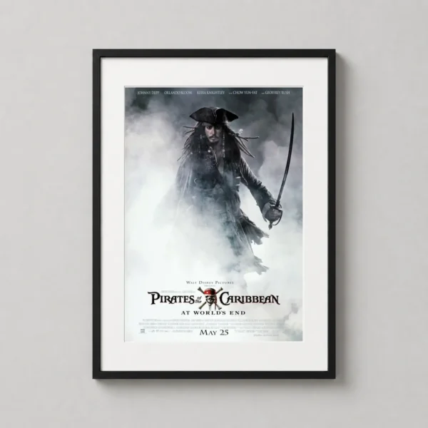 Pirates of the Caribbean At World's End Movie Poster
