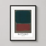 Mark Rothko Untitled 1968 Abstract Expressionist Art Print