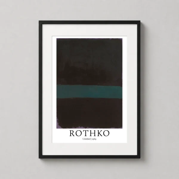 Mark Rothko Untitled 1969 Modernist Abstract Expressionist Art Print