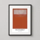 Mark Rothko White Cloud 1956 Abstract Expressionist Art Print