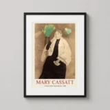 Mary Cassatt Portrait of the Artist's Mother Art Print