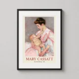 Mary Cassatt Baby John Nursing 1908 Impressionist Art Print