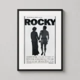 Rocky 1976 Sylvester Stallone Theatrical Film Poster Movie Poster