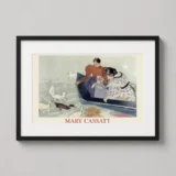 Mary Cassatt Feeding the Ducks Impressionist Art Print