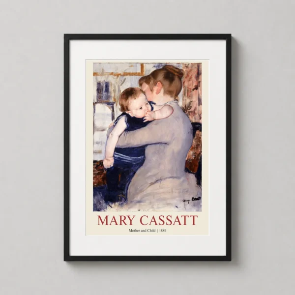 Mary Cassatt Mother and Child 1889 Impressionist Art Print