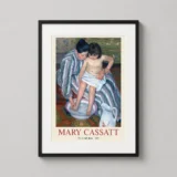 Mary Cassatt The Child's Bath 1893 Impressionist Art Print