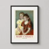 Young Girls 1900 by Mary Cassatt, Impressionist Portrait Art Print