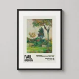 Paul Gauguin Deux Vaches Au Pre 1889 French Landscape Art Print