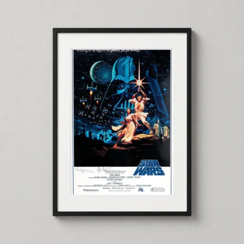Star Wars A New Hope Hildebrandt Style B Re-Issue Movie Poster