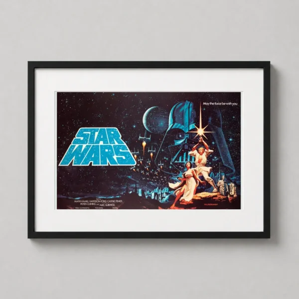 Star Wars A New Hope Hildebrandt 1977 Movie Poster