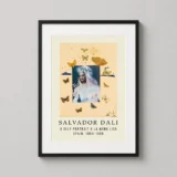 Salvador Dali Self-Portrait a la Mona Lisa Art Print