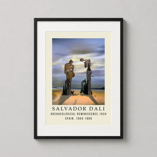 Salvador Dali Archaeological Reminiscence of Millet's Angelus Art Print