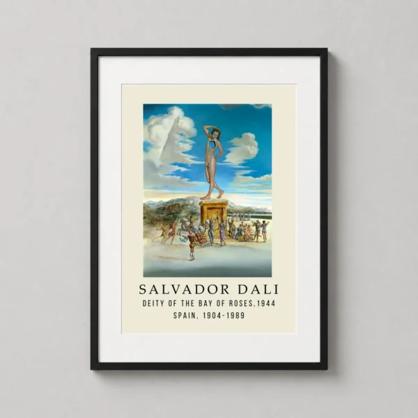 Salvador Dali Deity of the Bay of Roses 1944 Surrealist Art Print
