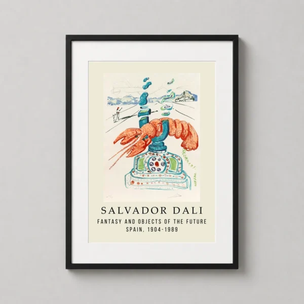 Salvador Dali Fantasy and Objects of the Future Art Print