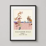 Salvador Dali Flordali I Surrealist Botanical Art Print