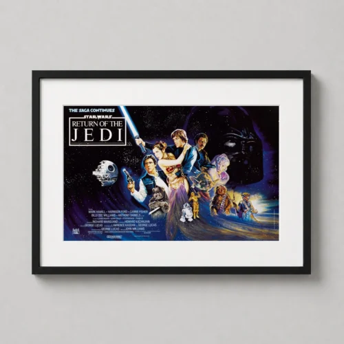 Return of the Jedi 1983 British Theatrical Movie Poster