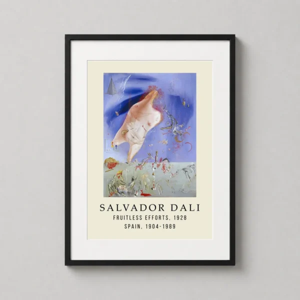 Salvador Dali Fruitless Efforts 1928 Surrealist Art Print