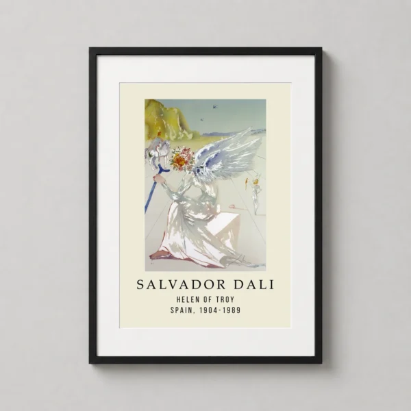 Salvador Dali Helen of Troy Surrealist Mythology Art Print