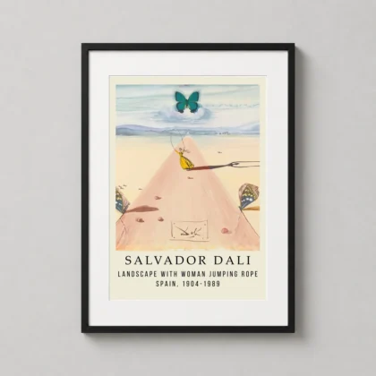 Salvador Dali Landscape Art Print Surrealist - fine art print from MerchFuse