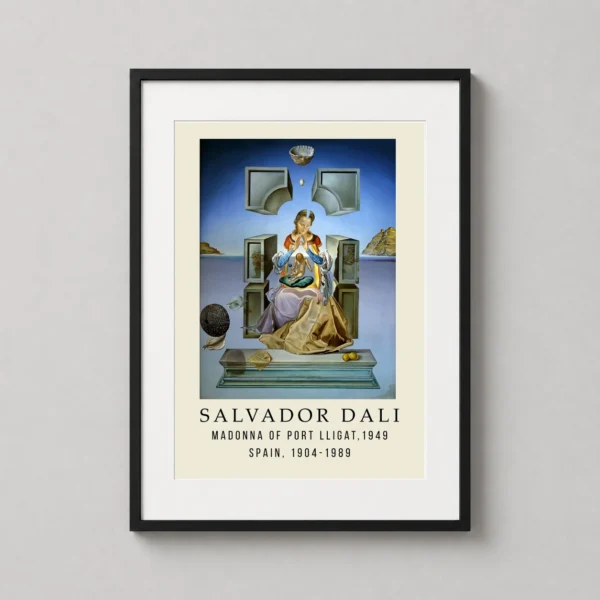 The Madonna of Port Lligat, Salvador Dali Surrealist Art Print
