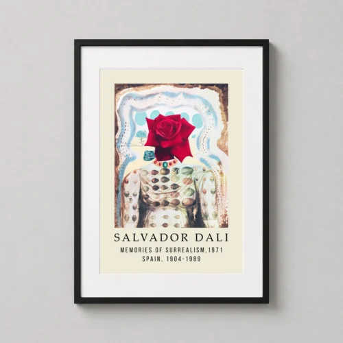 Salvador Dali Memories of Surrealism 1971 Fine Art Print