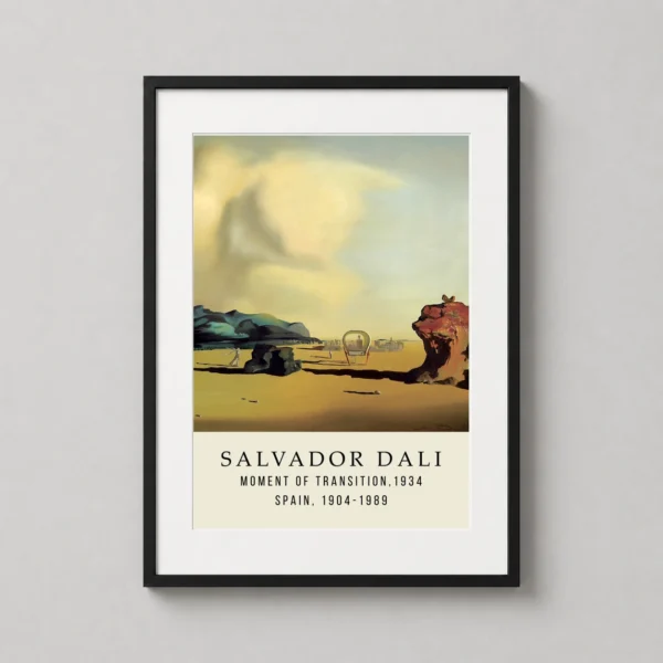 Salvador Dali Moment of Transition 1934 Surrealist Art Print