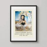 Salvador Dalí Portrait of Mrs. Ortiz-Linares, 1942 Art Print