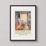 Salvador Dali Self-portrait in the Studio (1919) Art Print