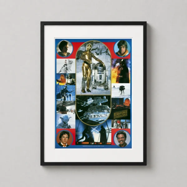 Star Wars The Empire Strikes Back 1980 Vintage Movie Poster