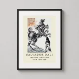 Salvador Dali Divine Comedy 1964 Surrealist Illustration Art Print