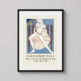 Salvador Dali Marquis de Sade Exhibition Poster, Spain 1904-1989