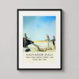 Three Young Surreal Women Salvador Dali Surrealist Art Print