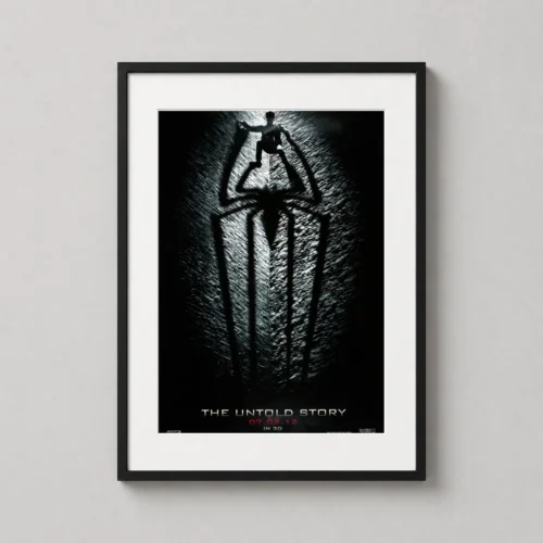 The Amazing Spider-Man 2012 Shadow Emblem Movie Poster
