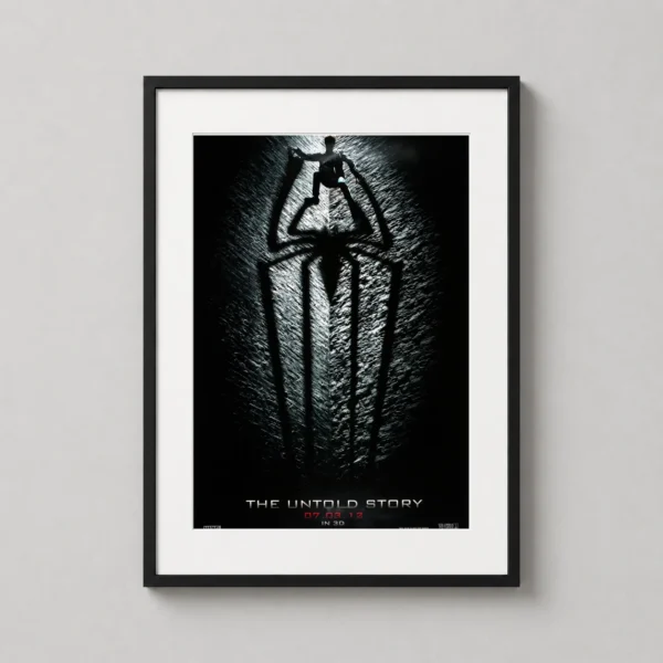 The Amazing Spider-Man 2012 Shadow Emblem Movie Poster