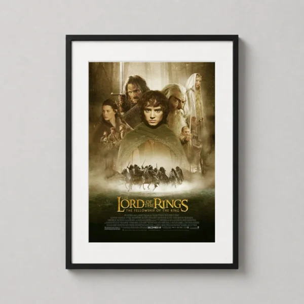 The Lord of the Rings: The Fellowship of the Ring Movie Poster