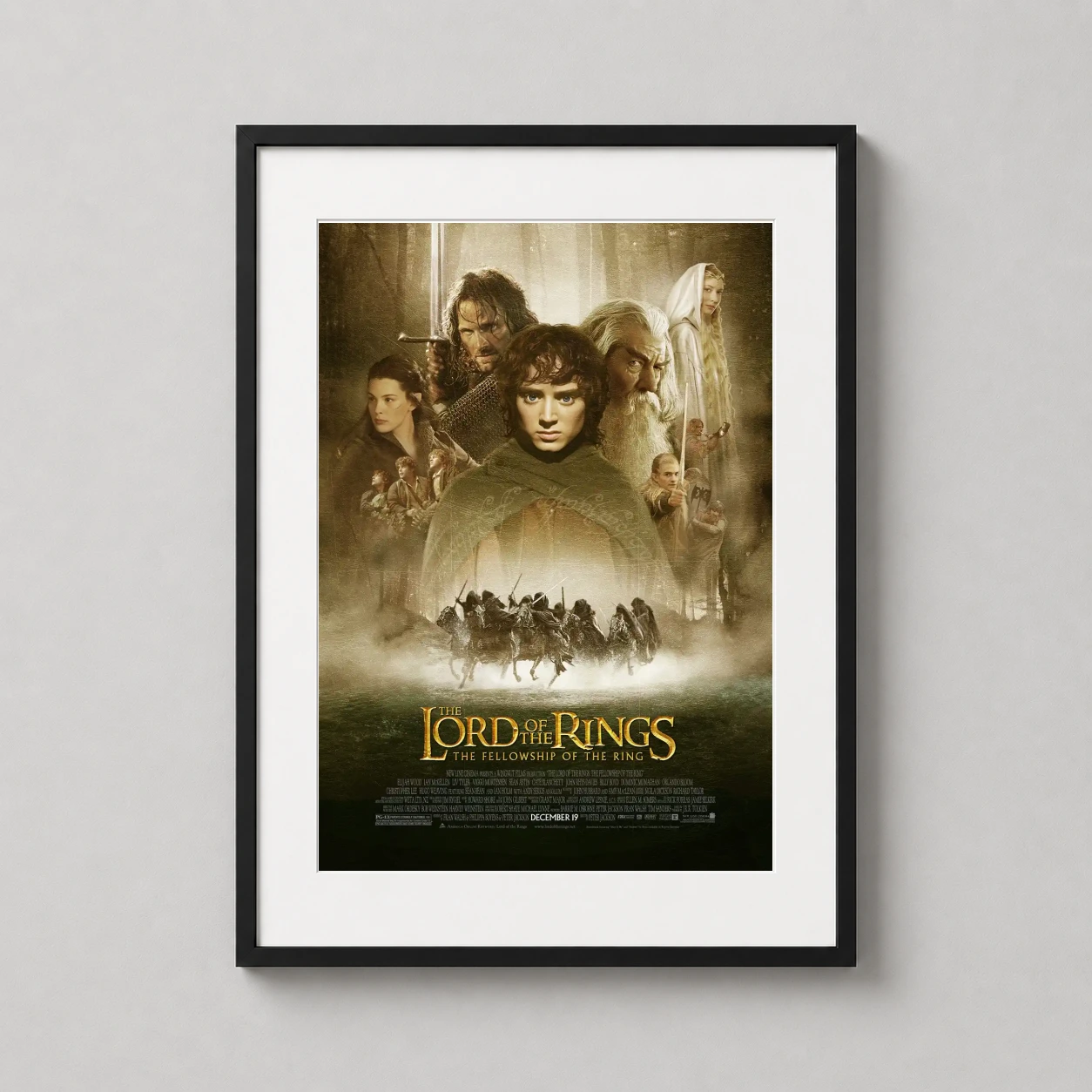 The Lord of the Rings the Fellowship of the Ring — epic cinematic montage featuring Frodo Baggins, Gandalf the Grey, and