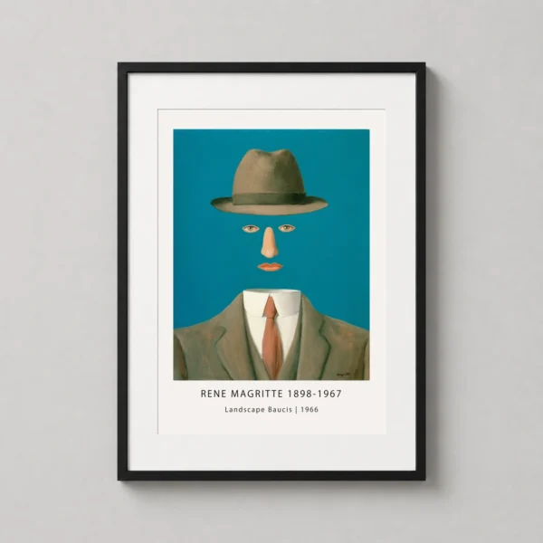 Rene Magritte Landscape Baucis 1966 Surrealist Art Print