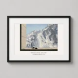 Arnhem 1938 Print, Magritte Mountain Eggs Surreal Wall Art Print