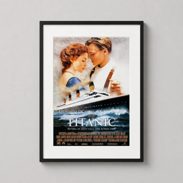 Titanic 1997 Jack and Rose Collector Movie Poster