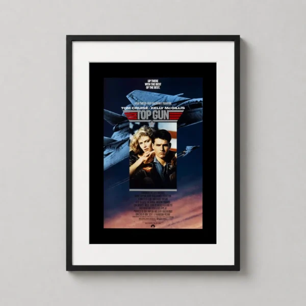 Top Gun 1986 Original Tom Cruise Action Movie Poster