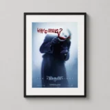 Joker Why So Serious The Dark Knight Movie Poster