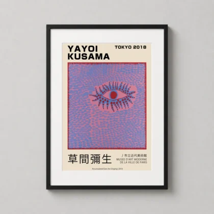 Yayoi Kusama Poster Exclusive Accumulated - movie poster from MerchFuse