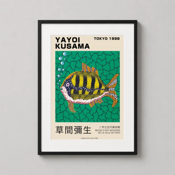 Yayoi Kusama Depths of the Sea 1989 Tokyo Museum Art Print