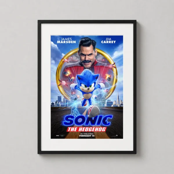 Sonic the Hedgehog Speed Run Movie Poster