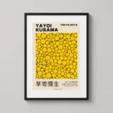 Yayoi Kusama Infinity Dots 1992 Tokyo Exhibition Art Print