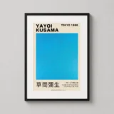 Yayoi Kusama Infinity Nets OTWHON 2014 Tokyo Exhibition Art Print