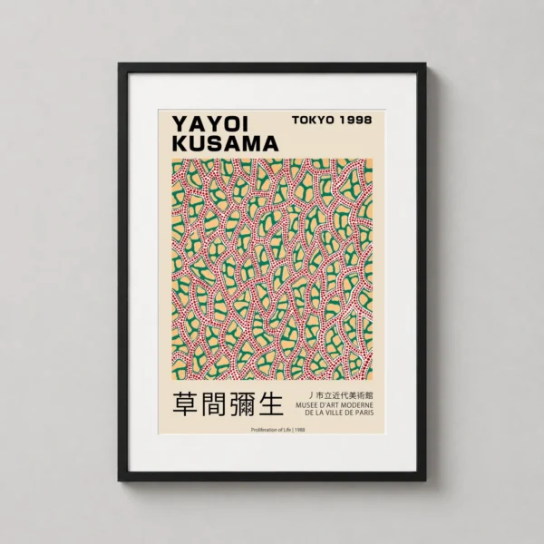 Yayoi Kusama Proliferation of Life 1988 Tokyo Art Print