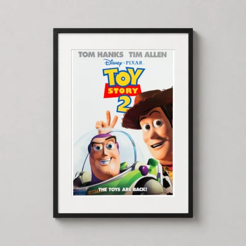 Toy Story 2 1999 Woody and Buzz Lightyear Movie Poster